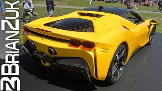 Brianzuk records a quick clip of the new ferrari sf90 stradale on
display at 2019 pebble beach concours d'elegance. facebook:
https://www.facebo...