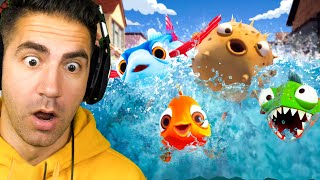 CITY GETS DESTROYED BY FISH  I Am Fish Part 19  ENDING | Pungence