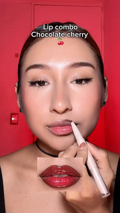En los comentarios te dejo los productos 🍒 #lipcombo #makeuptutorial #maquillaje #lipcombotutorial