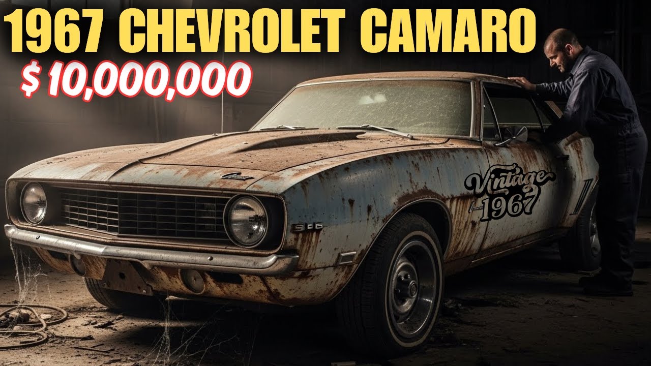 Barn Find $5 Million Abandoned 1968 Camaro - Restored to Hugger Orange Perfection