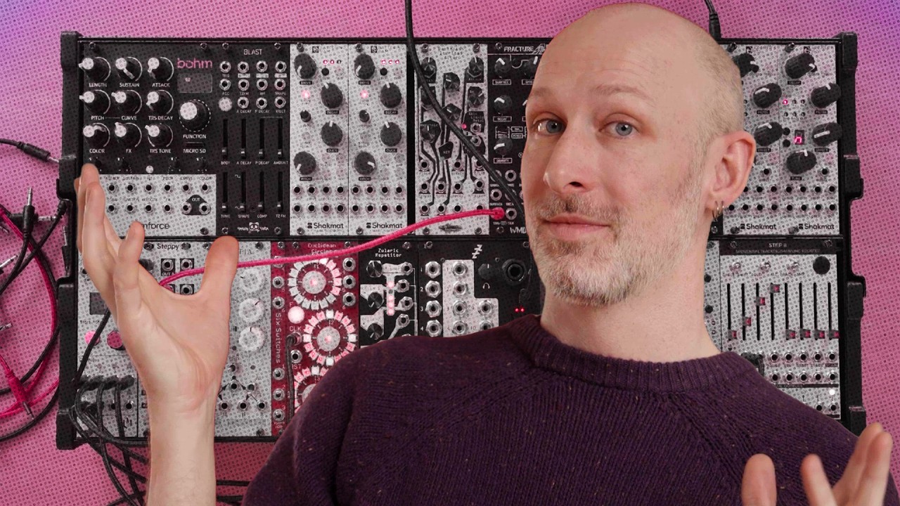 How to use a modular synth in your studio - YouTube