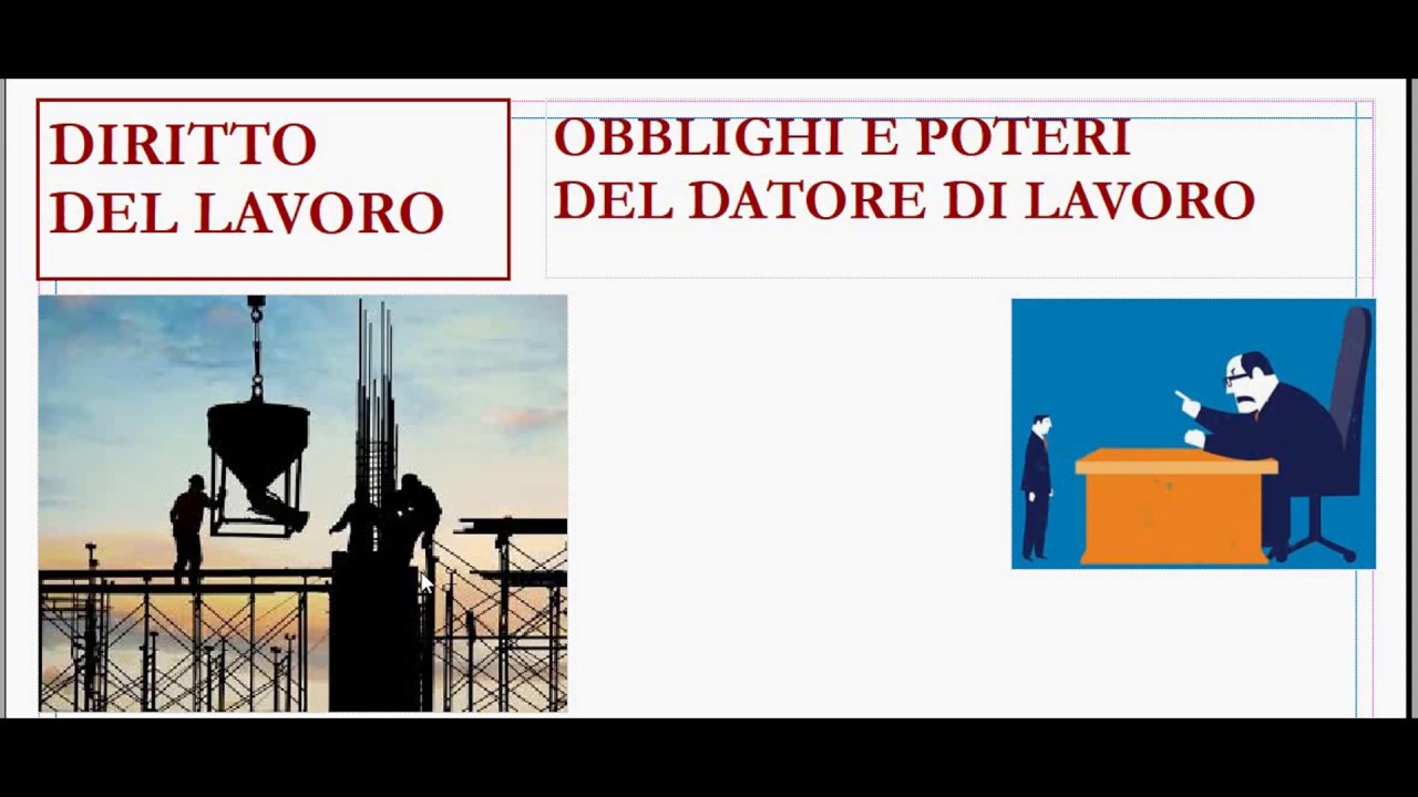 lavoro-obblighi-e-poteri-del-datore-di-lavoro-youtube