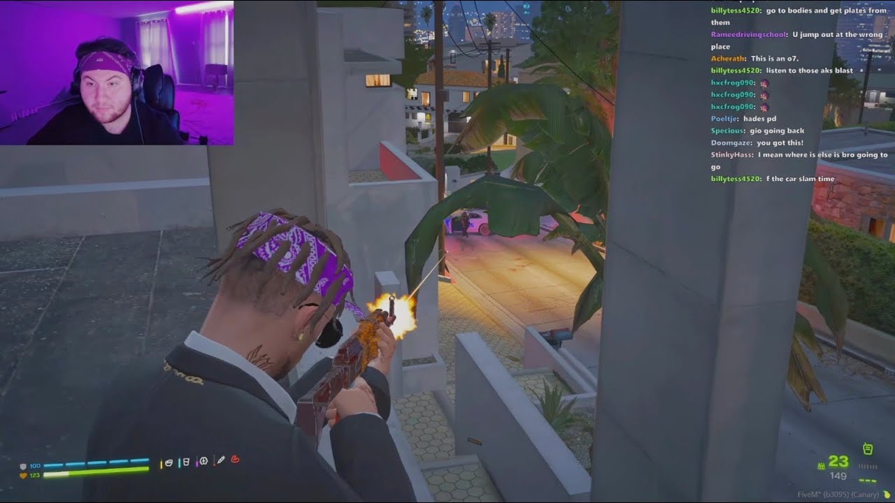 Gio и ESB упаковываются AJ Hunter и LSPD | Prodigy GTA RP