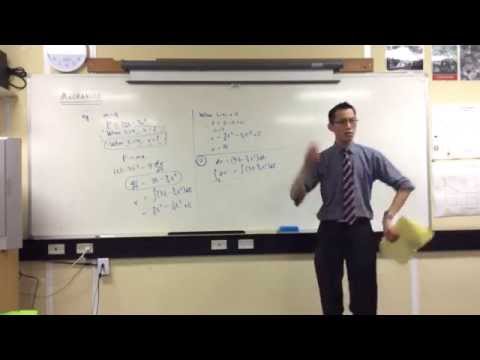 Mechanics Example 1: Using F = ma to find v(t)
