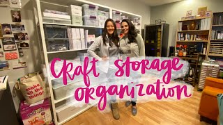 Craft Storage Room Makeover from a Professional Organizer!