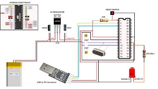 How to power up your ATMega 328P Part2