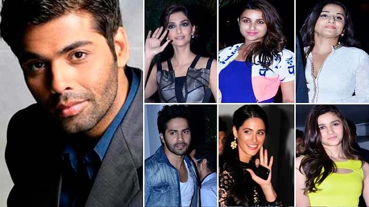 Celebs Party Hard At Karan Johar's 42nd Birthday ! Karan Johar's Birthday Party 2014