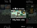 Don't watch gameplay only listen voice 😂😂 #freefire #funny #short #shorts