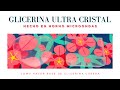 BASE GLICERINA ULTRA TRASPARENTE : como hacer glicerina en el horno microondas