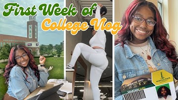 First week of college vlog | HBCU