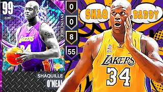 INVINCIBLE SHAQ GAMEPLAY! 2K TURNED SHAQ DADDY INTO A PERFECT CARD IN NBA 2K23 MyTEAM!