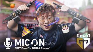 MIC ON // ナイスYuran!!! | VCT Pacific 2024 Stage 1 Voice Comms
