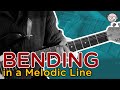 Bending technique  melodic line  guitar prof blog