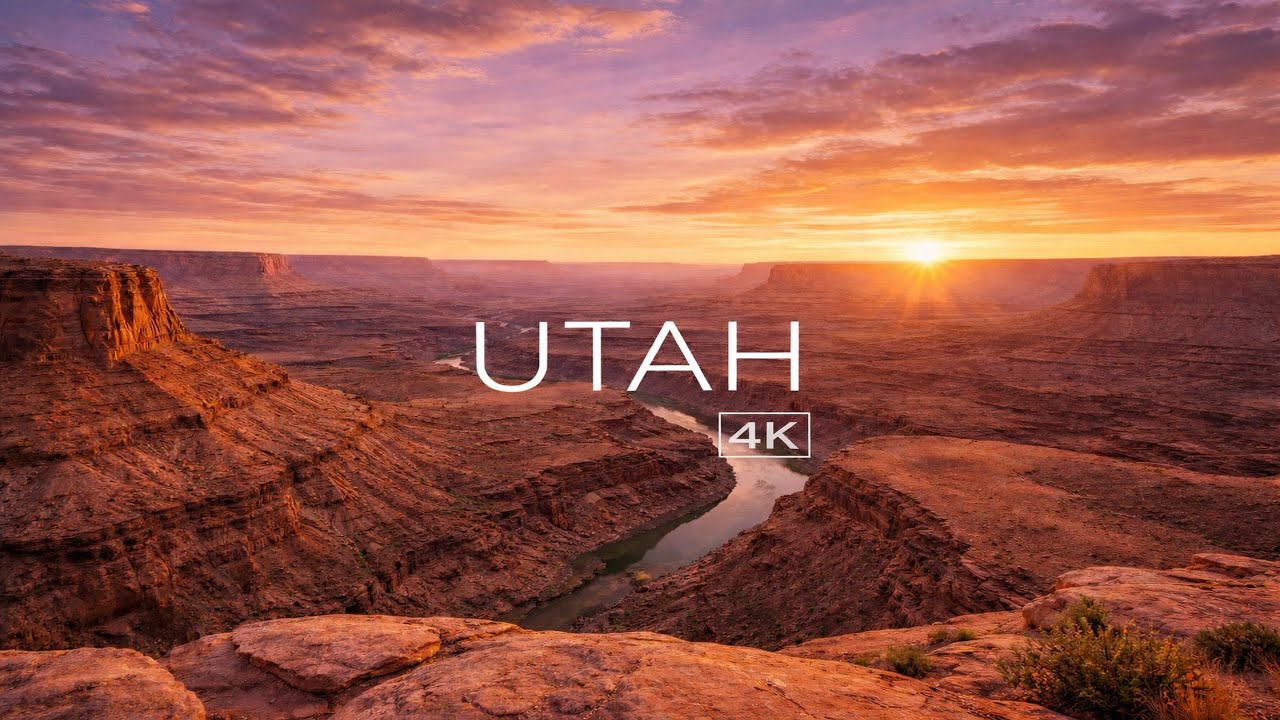 Utah. A place made by Martians? 4K