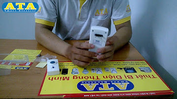 Chuông cửa không dây chống nước khoảng cách xa ATA AT913