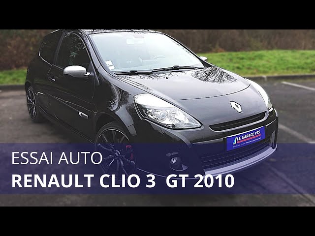 RENAULT CLIO 3 GT 1.6 16V 128 - 2010 TEST REVIEW 