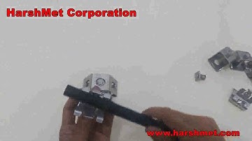 Snap-in Hangers for 1/2" Coax Cables, 304 SUS Snap in Hangers, Butterfly Hangers for 1/2" Coaxial