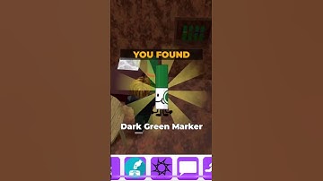 How to get dark green,teenage mutant ninja and platinum marker in find the markers
