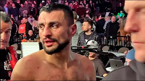 GUTTED DAVID AVANESYAN LEAVES RING AFTER BEING KO'...