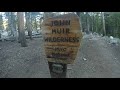 Hiking to Cottonwood Lakes From Horseshoe Meadow Trail head (Eastern Sierra)