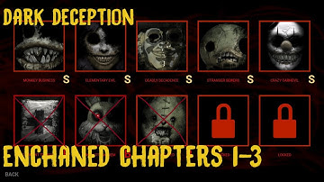 CAN YOU SPOT THE DIFFERENCE?!| Dark Deception: Enhanced (Chapters 1-3)