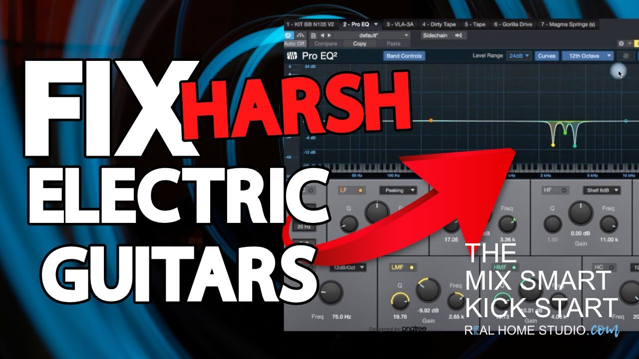 Electric Guitars Sounding Too Harsh in the Mix?...Try These Tips YouTube