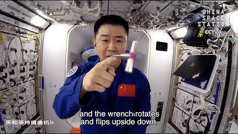 Chinese Astronaut Demonstrates Dzhanibekov Effect in Space Lecture