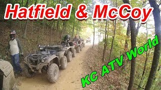 ATV Riding at Hatfield & McCoy trails, Gilbert WV.Sept 2017