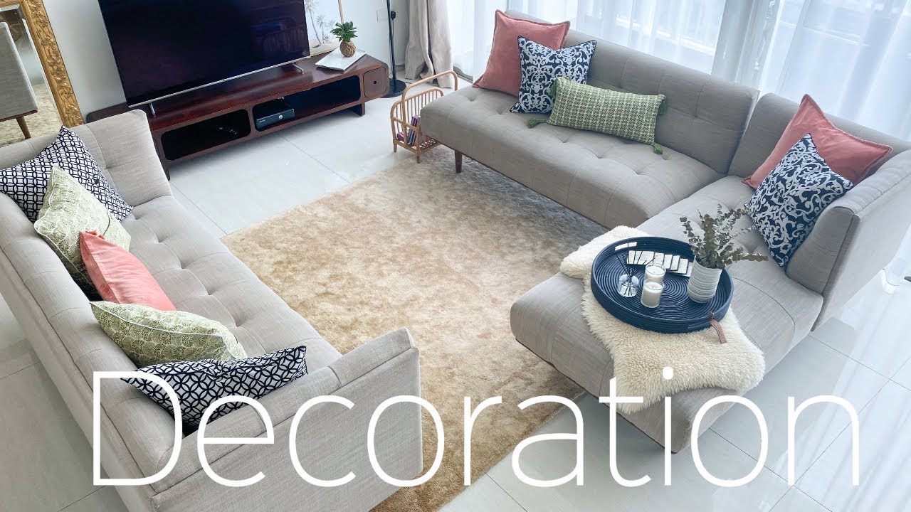 DECORATION : DES COUSSINS COLORES POUR MON SALON