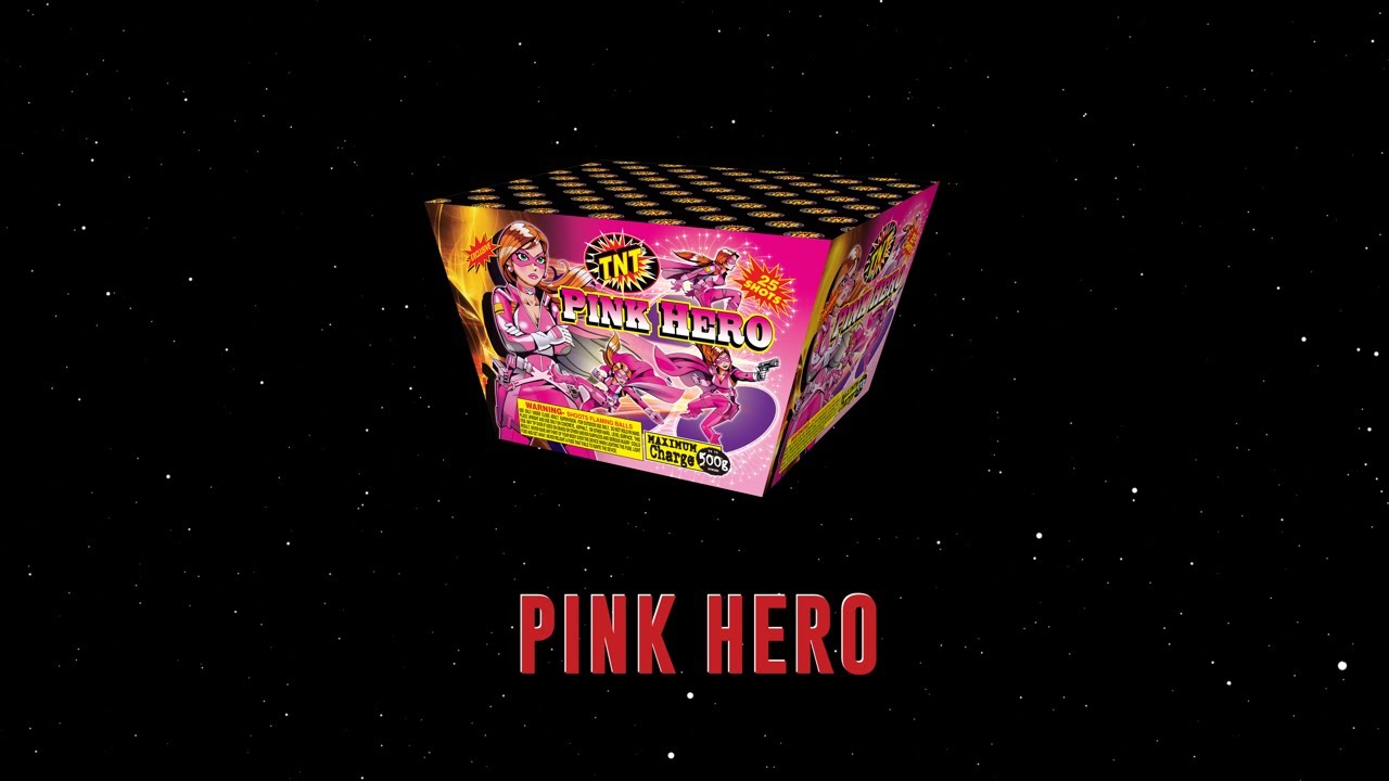 Pink Hero - Fireworks limited