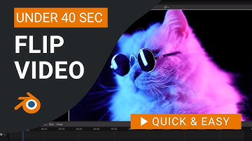Blender Tutorial: How to Flip Video in Blender Video Editor
