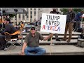 Powerful words weve gotta stop this guy protests trump at arraignment for his wwii father 8323