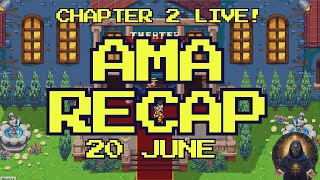 PIXELS AMA RECAP #2 : Welcome to CHAPTER 2