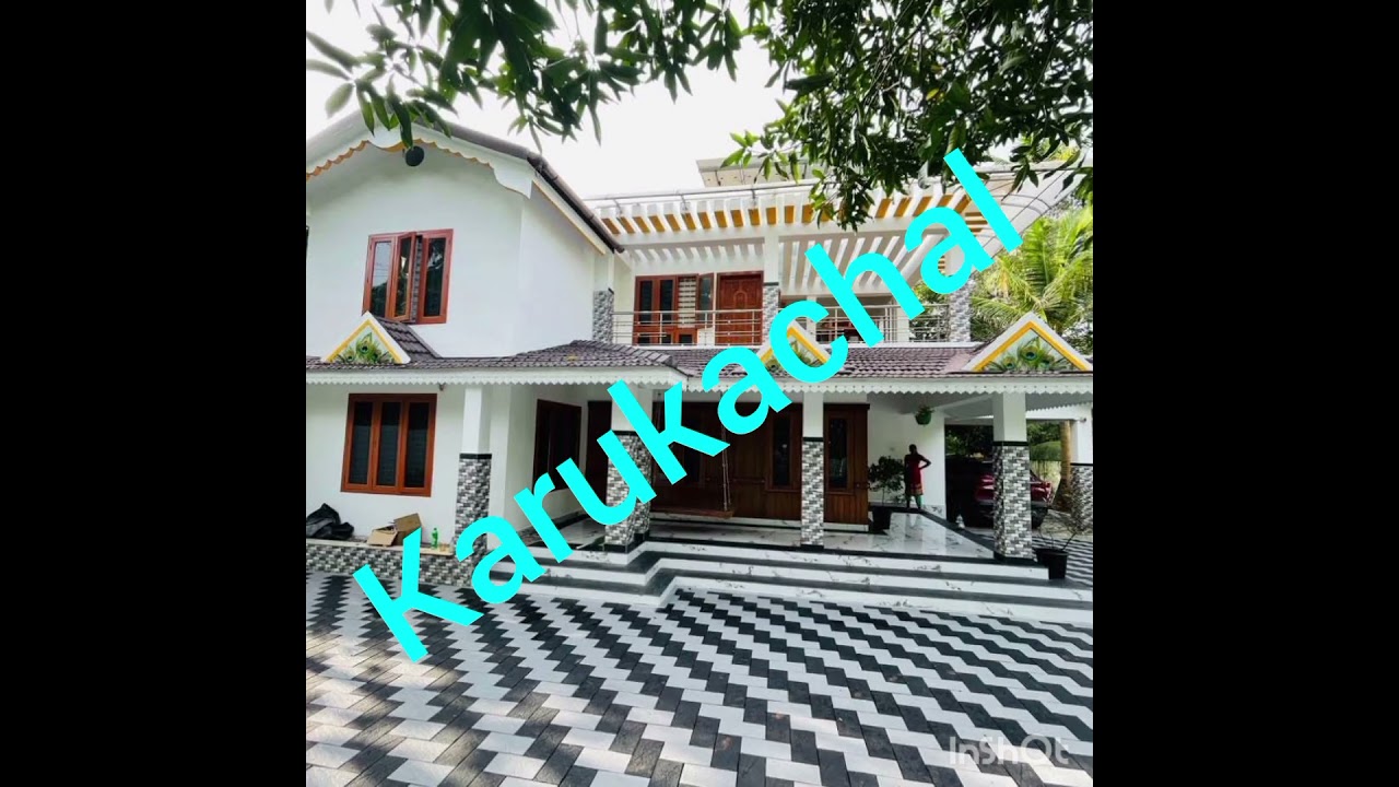 Kottayam karukachal 15 cent 3000 sft 5 bedroom veedu vilpanakku price 99 lks ph 9744596814