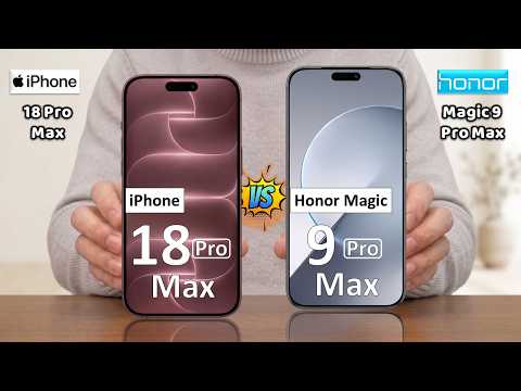 iPhone 18 Pro Max Vs Honor Magic 9 Pro Max - Full Comparison 🔥 Techvs
