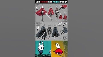 Hornet and Knight EPIC Design🤩 - Hollow Knight Silksong