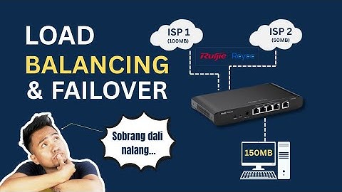 Ruijie Advance Load Balancing & Failover Feature Actual Setup 2025