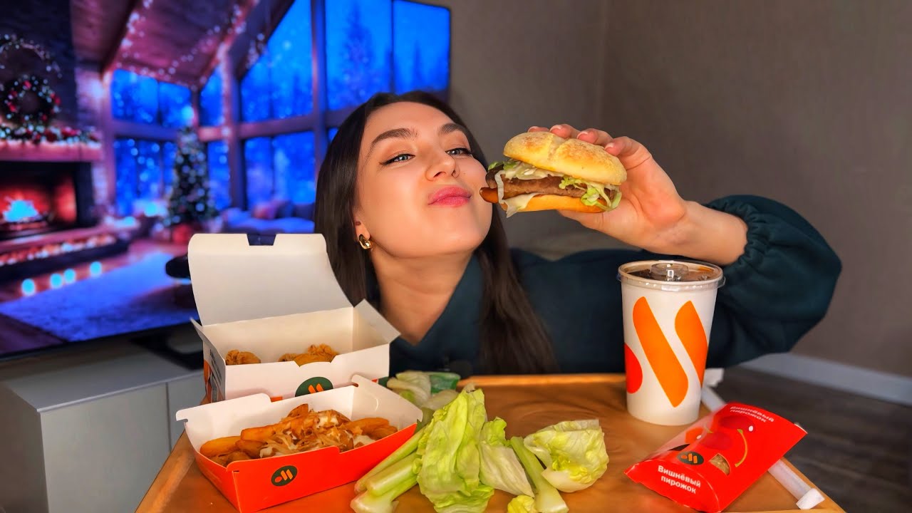 МУКБАНГ | ВКУСНО И ТОЧКА | на ночь глядя, с удовольствием)) 