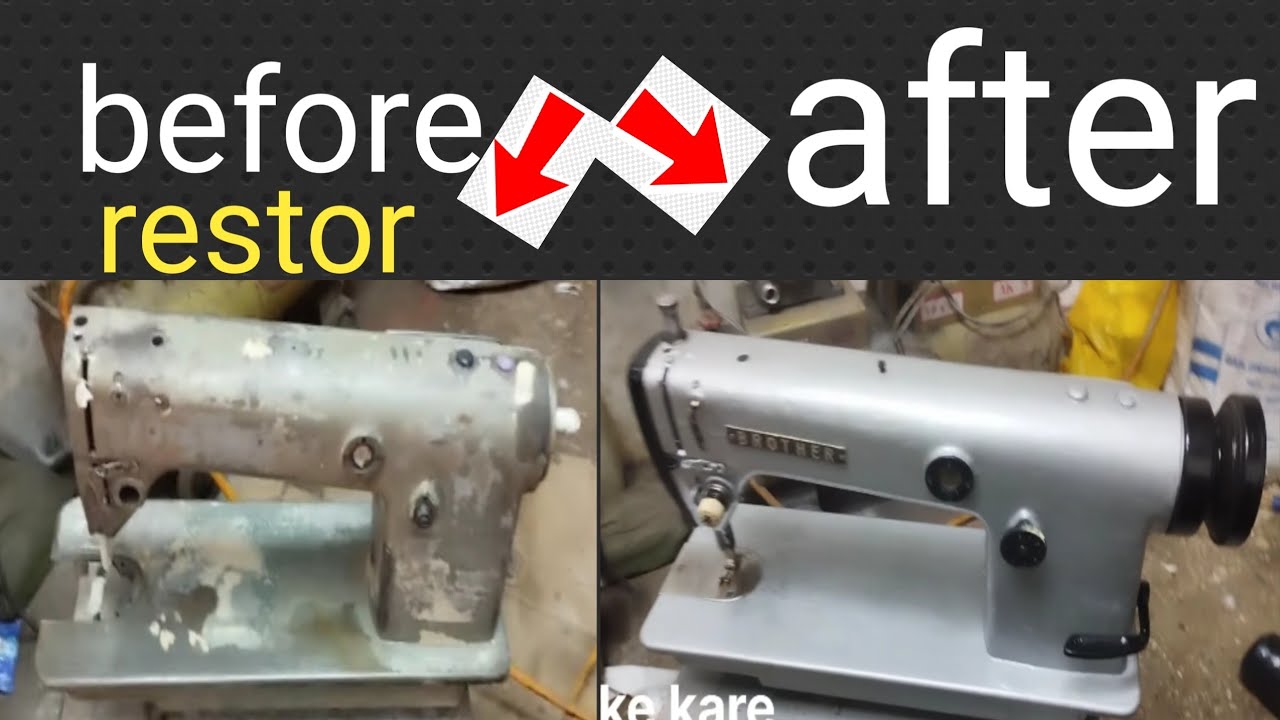 sewing machine colour sewing machine paint machine painting machine