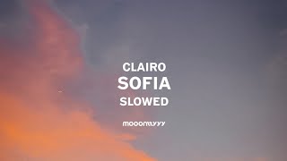 Clairo - Sofia ( Slowed & Lyric )