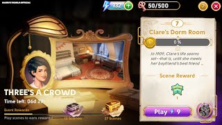 June's journey Secrets 14 Scene 7 Clare's Dorm Room Word Mode 4K