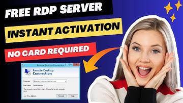 How to set up Free windows RDP server for lifetime | Free RDP 2025 | Get Free RDP Server 2025
