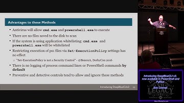 T205 Introducing DeepBlueCLI v2 now available in PowerShell and Python Eric Conrad