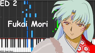 Inuyasha - Fukai Mori Piano Tutorial