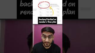 Render Free Backend Never Sleeps Here's the Fix 🚀 #codingshorts
