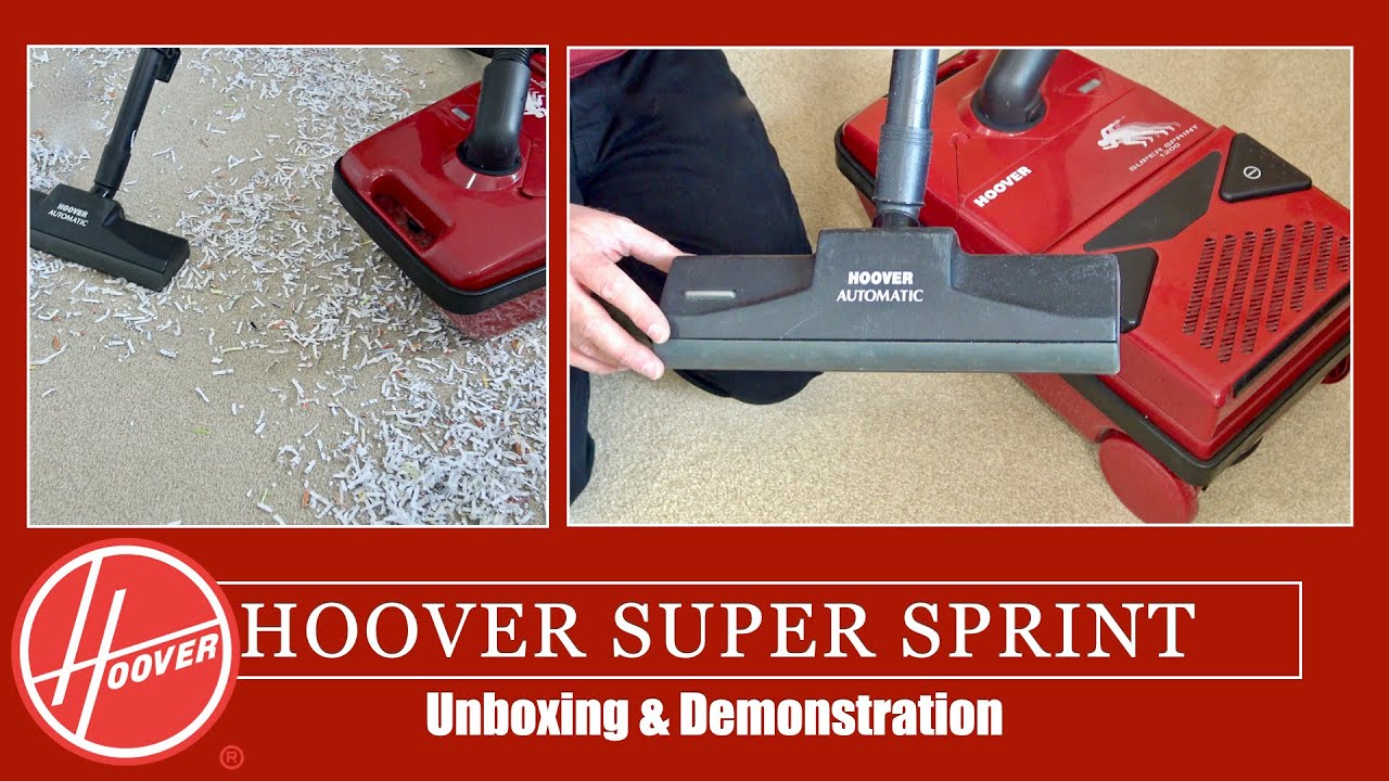 Hoover Super Sprint 1200 Cylinder Vacuum Cleaner Unboxing