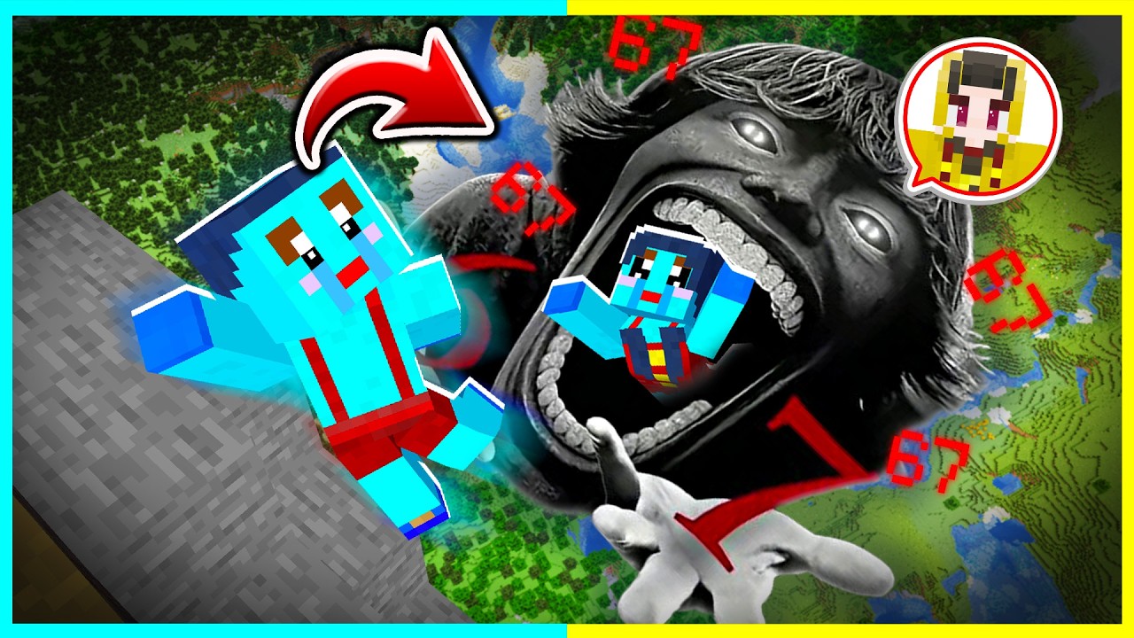 マイクラ都市伝説「67キッド」のフリしてドッキリするマインクラフト【まいくら / マインクラフト】