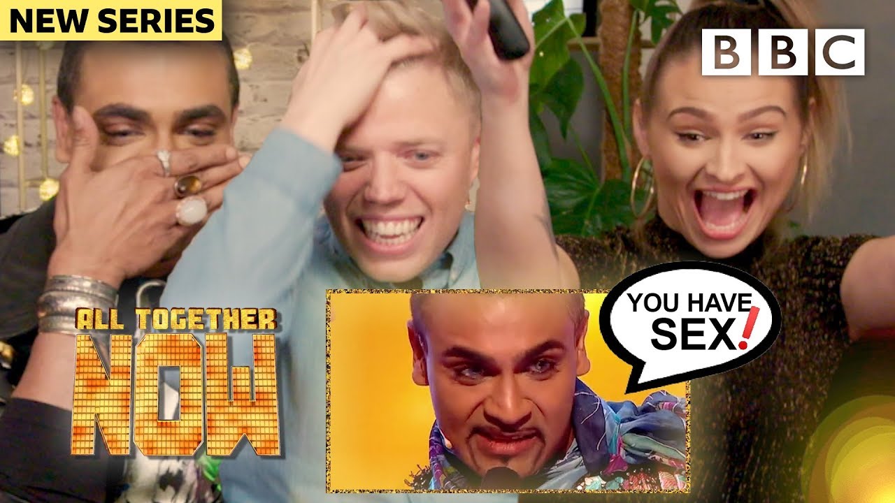 REACTING TO THE TV SHOW WERE ON #1 W/ Talia Mar, Rob Beckett, Singing Dentist - All Together picture photo