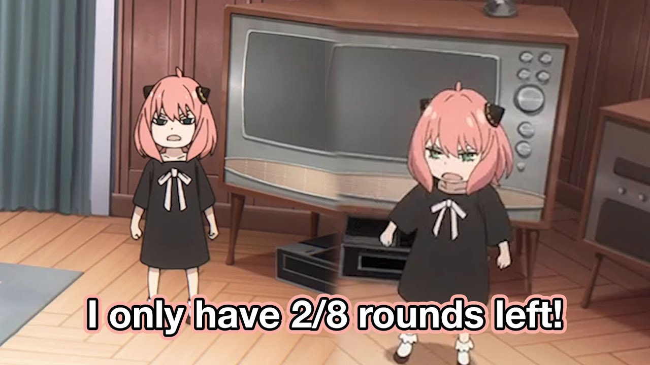 Anya: I only have 2/8 bullet rounds left! | SPYxFAMILY Episode 8