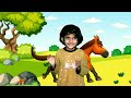 Lakdi ki kathi  popular hindi children songs animated by two princess tv